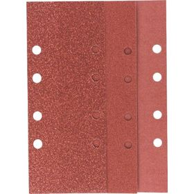 Bosch 2609256B00 10'lu Set 93 x 230 mm 60/120/180 Kum 8 Delik Zımpara Kağıdı