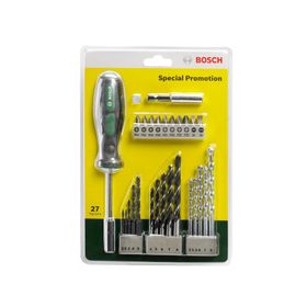 Bosch 27 Parça Tornavidalı Vidalama Ve Matkap Uç Seti