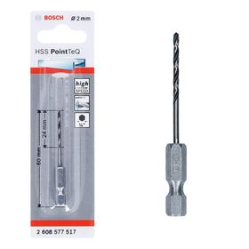 Bosch 2mm 2'li Hss Metal Matkap Ucu