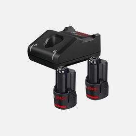 Bosch 2x2.0 Ah GAL 12 V 40 Akü Şarj Cihazı Set