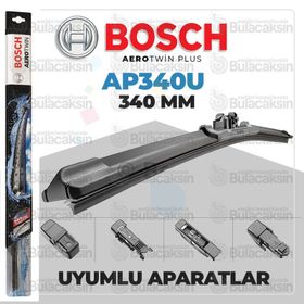 Bosch 340 mm AP340U AeroTwin Plus 4 Aparatlı Muz Silecek