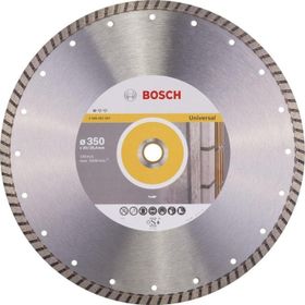 Bosch 350 mm Standard Seri Genel Yapı Malzemeleri İçin Turbo Segman Elmas Kesme Diski