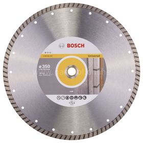 Bosch 350 mm Standard Seri Genel Yapı Malzemeleri İçin Turbo Segman Elmas Kesme Diski