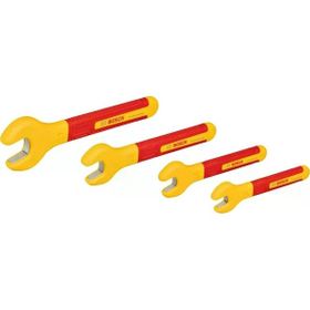 Bosch 4 Parça 1600A02NE8 Profesyonel İzoleli 1000 Volt Çatal Ağız Anahtar Seti