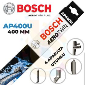 Bosch 400 mm AP400U AeroTwin Plus 4 Aparatlı Muz Silecek