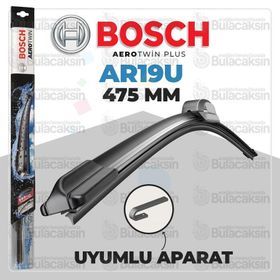 Bosch 475 mm 48 cm AR19U Aerotwin Retrofit 1. Kalite Muz Silecek