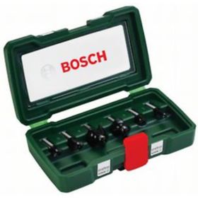 Bosch 6 Parça 8 mm Şaftlı Freze Seti