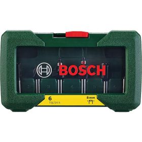 Bosch 6 Parça 8 mm Şaftlı Freze Seti
