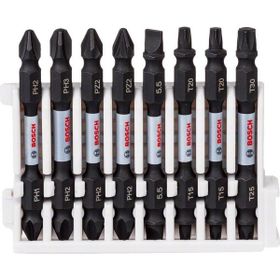 Bosch 65 mm 8'li Impact Control Serisi Çift Taraflı Vidalama Ucu Seti