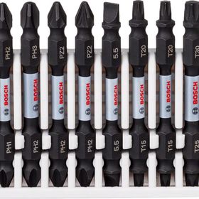Bosch 65 mm 8'li Impact Control Serisi Çift Taraflı Vidalama Ucu Seti