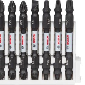 Bosch 65 mm 9'lu Impact Control Serisi Çift Taraflı Vidalama Ucu Seti