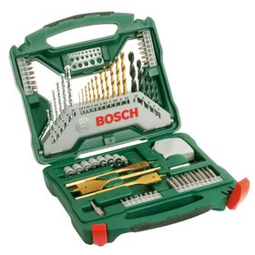 Bosch 70 Parça X-Line Titanyum Delme Vidalama Seti