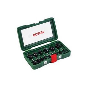 Bosch 8 mm Şaftlı 15 Parça Dıy Freze Ucu Seti