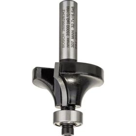 Bosch 8x10x57 mm Standard Seri Ahşap İçin Çift Oluklu Sert Metal Bilya Yataklı Yuvarlama Frezesi