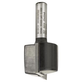 Bosch 8x25x51 mm Standard Seri Ahşap İçin Çift Oluklu Sert Metal Düz Freze Ucu