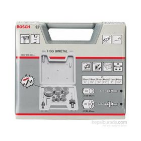 Bosch 9 Parçalı Bimetal 22 64 mm Panç Seti