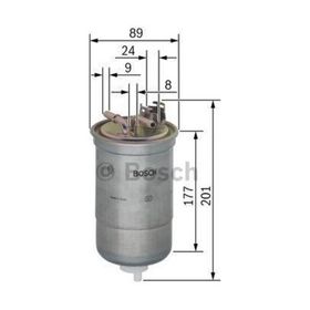 Bosch A3 0450906374 Mazot Filtresi