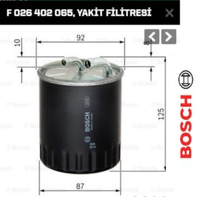 Bosch A6420920201 Mercedes Sprinter Yakıt Filtresi