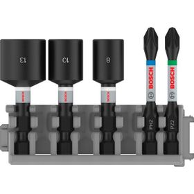 Bosch Accessories 2608522350 8/10/13 + Bits, 0 W, 0 V Impact-Lokma Anahtar