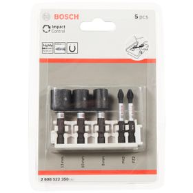 Bosch Accessories 2608522350 8/10/13 + Bits, 0 W, 0 V Impact-Lokma Anahtar