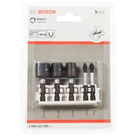 Bosch Accessories 2608522350 8/10/13 + Bits, 0 W, 0 V Impact-Lokma Anahtar