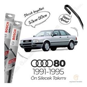 Bosch Aeroeco 1991-1995 Audi 80 Muz Silecek Takımı