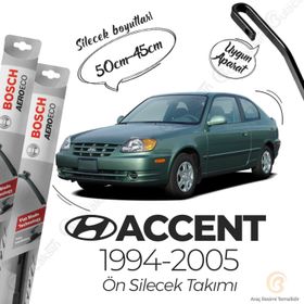 Bosch Aeroeco 1994-2005 Hyundai Accent Muz Silecek Takımı