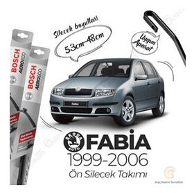 Bosch Aeroeco 1999-2006 Skoda Fabia Muz Silecek Takımı