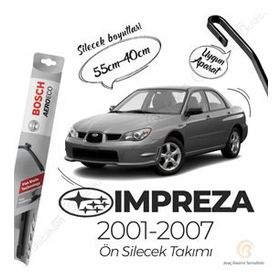 Bosch Aeroeco 2001-2007 Subaru Impreza Muz Silecek Takımı