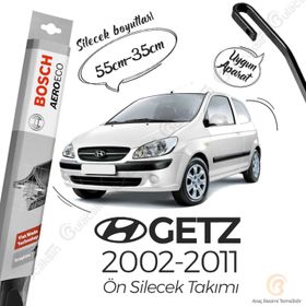 Bosch Aeroeco 2002-2011 Hyundai Getz Muz Silecek Takımı