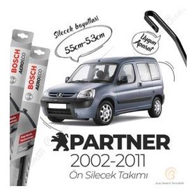 Bosch Aeroeco 2002-2011 Peugeot Partner M5 Muz Silecek Takımı