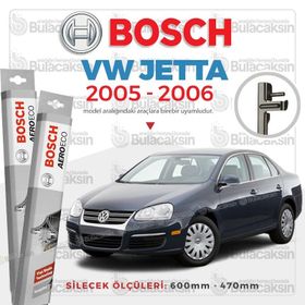 Bosch Aeroeco 2005-2006 Volkswagen Jetta Muz Silecek Takımı