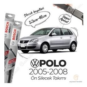 Bosch Aeroeco 2005-2008 Volkswagen Polo Muz Silecek Takımı