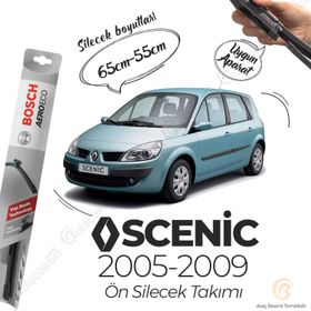 Bosch Aeroeco 2005-2009 Renault Scenic Muz Silecek Takımı