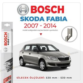 Bosch Aeroeco 2007-2013 Skoda Fabia Muz Silecek Takımı