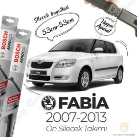 Bosch Aeroeco 2007-2013 Skoda Fabia Muz Silecek Takımı
