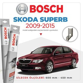 Bosch Aeroeco 2008-2015 Skoda Superb Muz Silecek Takımı