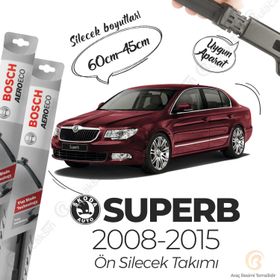 Bosch Aeroeco 2008-2015 Skoda Superb Muz Silecek Takımı