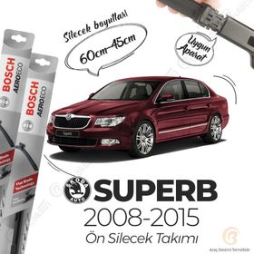 Bosch Aeroeco 2008-2015 Skoda Superb Muz Silecek Takımı