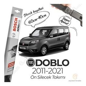 Bosch Aeroeco 2011-2021 Fiat Doblo Muz Silecek Takımı