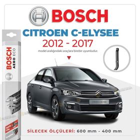 Bosch Aeroeco 2012-2018 Citroen C-Elysee Muz Silecek Takımı