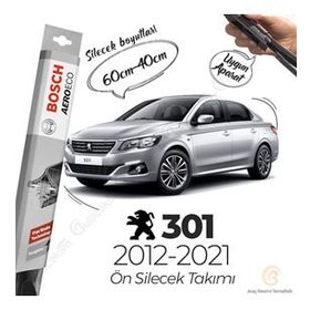 Bosch Aeroeco 2012-2021 Peugeot 301 Muz Silecek Takımı