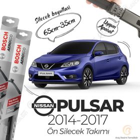 Bosch Aeroeco 2014-2017 Nissan Pulsar Muz Silecek Takımı