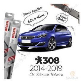 Bosch Aeroeco 2014-2019 Peugeot 308 Muz Silecek Takımı