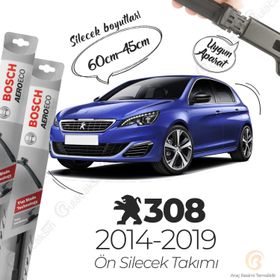 Bosch Aeroeco 2014-2019 Peugeot 308 Muz Silecek Takımı