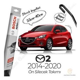 Bosch Aeroeco 2014-2020 Mazda 2 Muz Silecek Takımı