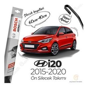 Bosch Aeroeco 2015-2020 Hyundai İ20 Muz Silecek Takımı