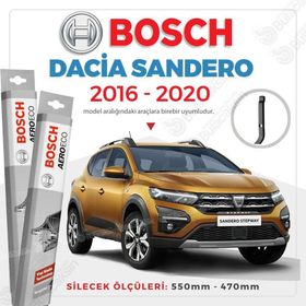 Bosch Aeroeco 2016-2020 Dacia Sandero Muz Silecek Takımı