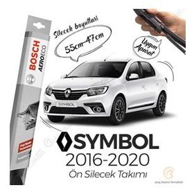 Bosch Aeroeco 2016-2020 Renault Symbol Muz Silecek Takımı