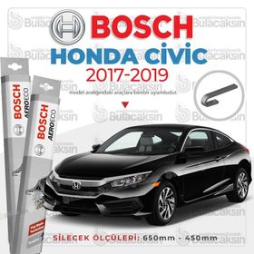 Bosch Aeroeco 2017-2021 Honda Civic Fc5 Muz Silecek Takımı